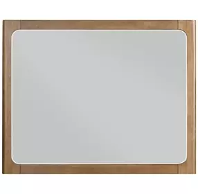 Charlotte Light Brown Rectangular Dresser Mirror