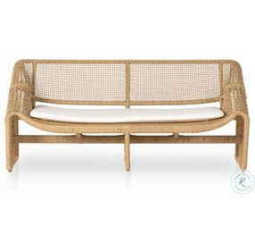 Selma Faux Hyacinth 63" Outdoor Sofa