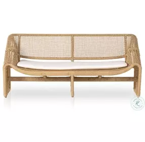 Selma Faux Hyacinth 63" Outdoor Sofa
