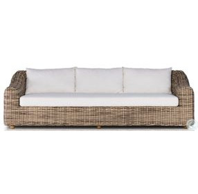 Messina Chunky Sand Woven 63" Outdoor Sofa