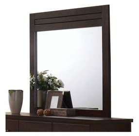 Panang Mahogany Rectangular Dresser Mirror