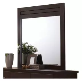 Panang Mahogany Rectangular Dresser Mirror