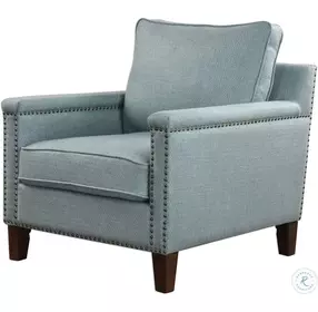 Charlotta Sea Mist Accent Chair