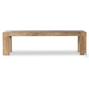 Abaso Rustic Wormwood Oak 108" Rectangular Dining Table