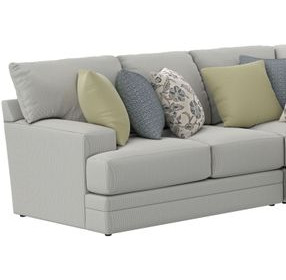 Stockbridge Slate LAF Loveseat