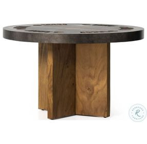 Poker Natural Brown Guanacaste Table
