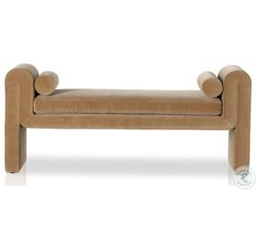 Mitchell Surrey Camel 63" Accent Bench