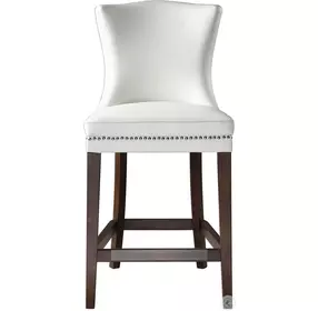 Dariela Cream White Counter Height Stool