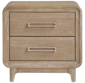 Wilshire Natural 2 Drawer Nightstand
