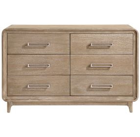 Wilshire Natural 6 Drawer Dresser