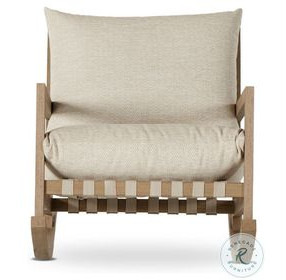 Aiken Faye Sand Outdoor Rocking Chair