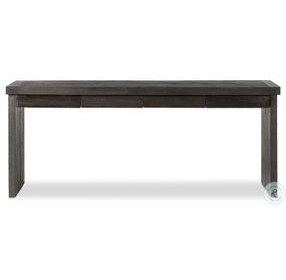 Warby Worn Black Veneer 78" Desk