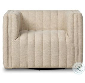 Augustine Casa Cream Outdoor Swivel Chair