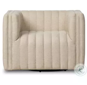 Augustine Casa Cream Outdoor Swivel Chair