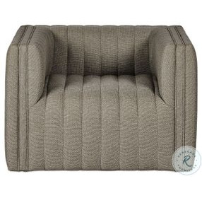 Augustine Casa Grey Outdoor Swivel Chair
