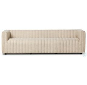 Augustine Casa Cream 96" Upholstered Outdoor Sofa
