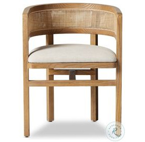 Cordoba Bergamo Parchment Dining Armchair