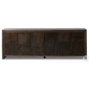 Arlington Espresso Oak Veneer 6 Door Sideboard