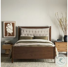 Sullivan Harbor Sand Performance Fabric Upholstered Bedroom Set