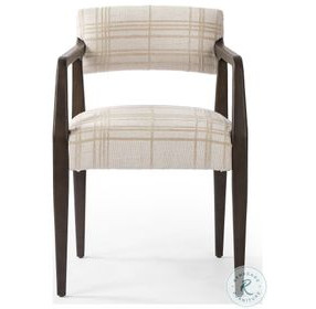 Tyler Sheffield Ivory Dining Armchair