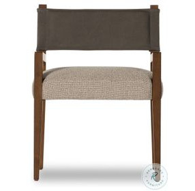 Ferris Tulsa Ink Performance Fabric Dining Armchair Set of 2