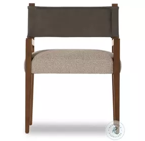Ferris Tulsa Ink Performance Fabric Dining Armchair Set of 2