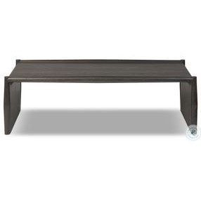 Glenview Smoked Black Oak Rectangular Coffee Table