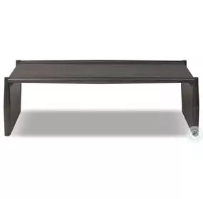 Glenview Smoked Black Oak Rectangular Coffee Table
