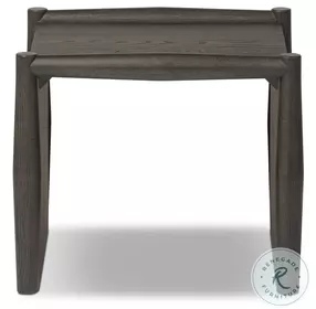 Glenview Smoked Black Oak Square End Table