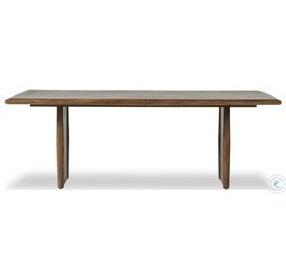 Glenview Weathered Oak 86" Rectangular Dining Table