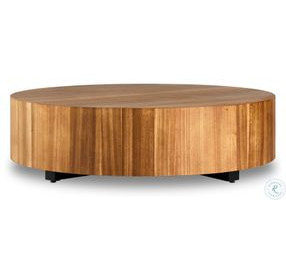 Hudson Natural Yukas Round Coffee Table