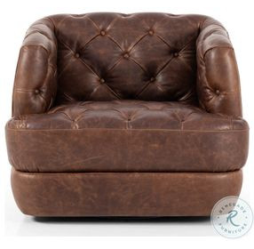 Paul Raleigh Cigar Swivel Chair