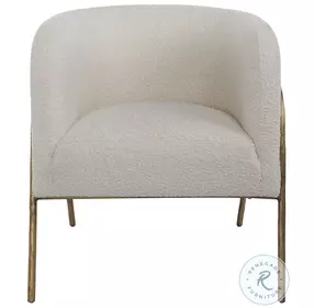 Jacobsen Off White Accent Chair