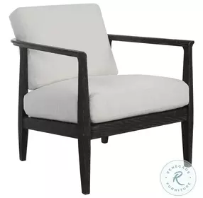 Brunei White Accent Chair