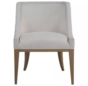 Simpatico White Dove Performance Fabric Side Chair