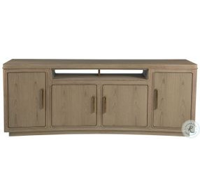 Simpatico White Oak TV Stand