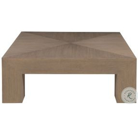 Simpatico White Oak Square Cocktail Table