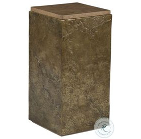 Simpatico Walnut and Brazilian Slate Spot Table