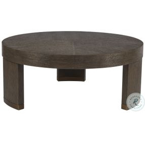 Andare Brown Round Cocktail Table