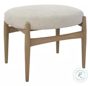 Acrobat Off White Small Bench