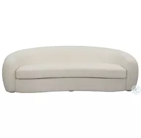 Capra Off White 90" Sofa