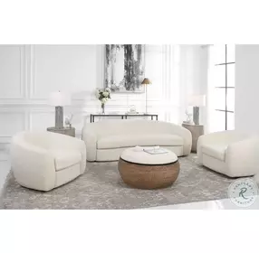 Tanoria Off White Living Room Set