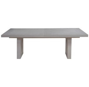 Solimar White Oak 114" Extendable Rectangular Dining Table