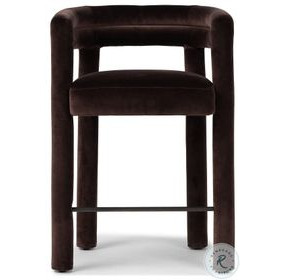 Tacova Surrey Cocoa Counter Height Stool