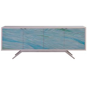 Blue Wave Beige 78" TV Stand