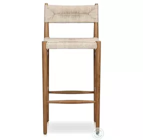 Lomas Vintage White Outdoor Bar Stool