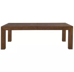 Barnaby Brown 112" Extendable Rectangular Dining Table