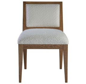 Barnaby White Performance Fabric Side Chair