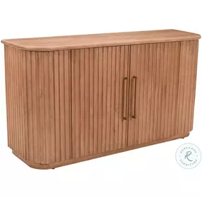 Breck Brown Curved Sideboard