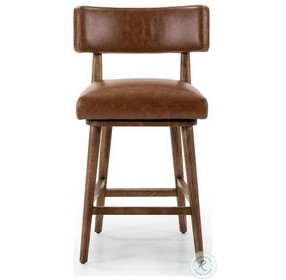Cardell Sonoma Chestnut Swivel Counter Height Stool